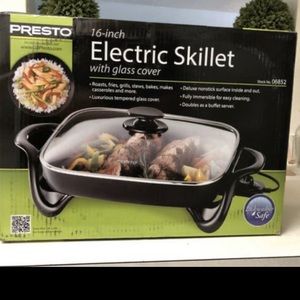 16 inch electric skillet brand new